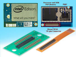 The New Intel Edison Developer Kit Utilizes Hirose's DF40 Series Board-To-Board Connector