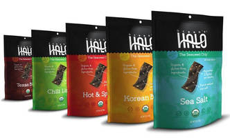 Ocean's Halo Seaweed Chips Use NatureFlex Packaging