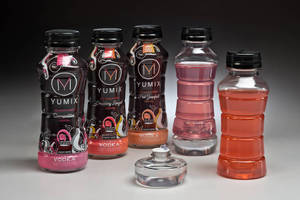 Yumix Brand Uses Two Compartment snap-fit PET Package to Launch Disruptive Cocktail Brand
