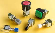 Miniature Pushbuttons come in 1-, 2- and 4-pole versions.