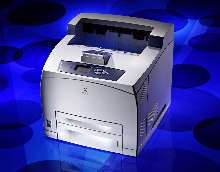 Laser Printer prints 36 pages per minute.