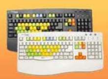Keyboard works with CAD software program.