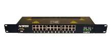 Ethernet Switches offer extended port capacity.