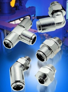 Tube Fittings work in pneumatic and water circuits.