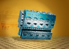 Power Supply System features spring-loaded terminals.