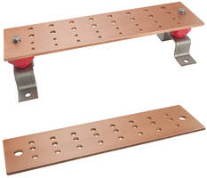 ILSCO Copper Bus Bar offers multiple connection points.