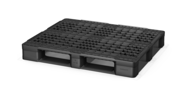 Eco US5 Plastic Pallet offered in different proprietary material compositions.