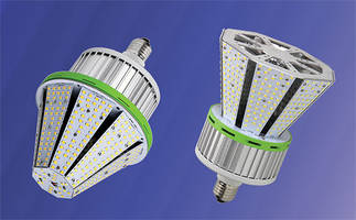Conical LED Post Lamps eliminate light loss due to reflection and redirection.