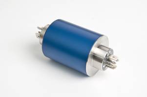 SC040 Slip Ring features steel bearings.