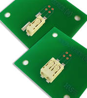 LED Lighting Connector that meets halogen-free requirements.