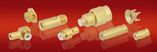MMBX Connectors and Adapters feature gold plated beryllium copper contacts.