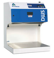 DWS Downflow Workstation provides alarm sound for unacceptable airflow level.