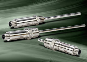 XTP Series Transmitter Probes eliminate need for separate adapter fittings.