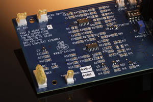 SpeedMask® 9-7001 Maskant can withstand wave solder.