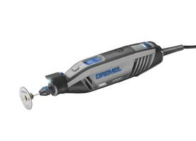 Dremel 4300 Rotary Tool comes with replaceable motor brushes.