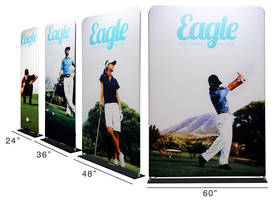 Fabrilyte Display Stands are portable fabric pop up display.
