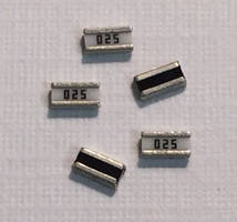 CSRF0612 Surface Mount Resistors feature terminations on long side.