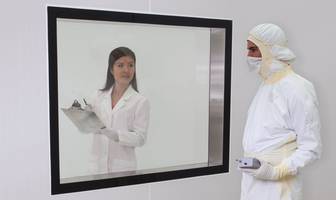 Framed or Frameless Cleanroom Windows