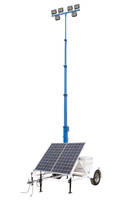 Portable Solar Powered Light Tower generates output of 0.53 KW.