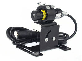 Crane Warning Laser Light features adjustable U-bracket.