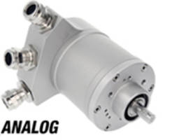 Analog Rotary Encoders feature removable connection cap.