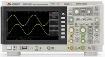 1000 X-Series Oscilloscopes come with intuitive user interface.