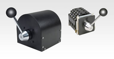 NSB2-0 Rotary Switch comes with black powder coated enclosure.