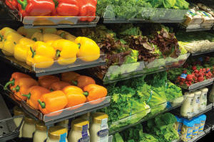 Fresh-Fit® Shelving Systems feature lightweight and durable construction.