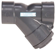 Y-Strainers are designed for vertical or horizontal installations.
