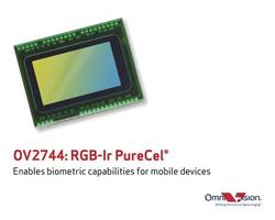 OV2736 RGB-Ir PureCel® Image Sensors are suitable for battery-operated cameras.