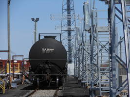 Custom Designed Foundationless Railcar Platform