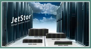 JetStor X Series Storage Systems support auto tiering and SSD caching.