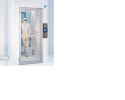 Personnel Airlocks are equipped with fan/filter unit.