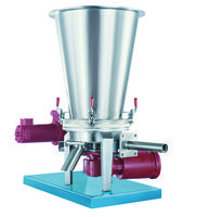 Dry Solids Feeders feature quick connection and sanitary construction.