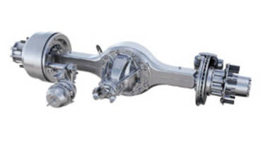 13X Single-Drive Axles can be configured using hydraulic disc brakes.