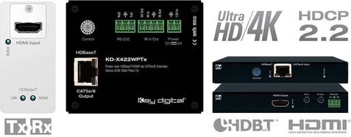 KD-X422WP HDBaseT Extender Set comes with professional tool suites.