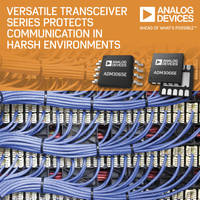 50 Mbps Transceivers offer IEC61000-4-2 Level 4 ESD protection.