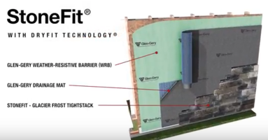 StoneFit® Wall System offers 50-year warranty.