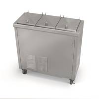 Dipping Cabinets are designed with heavy-duty casters.