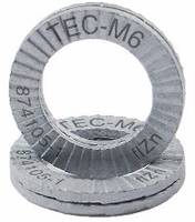 Wedge Locking Washers come in sizes from M3 to M72.