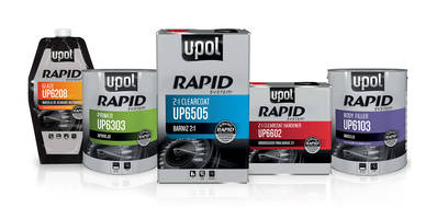 New U-POL Rapid System Refinishing Line Designed to Reduce Cycle Time and Increase Productivity