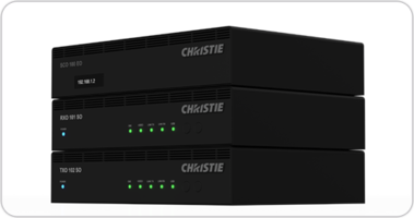 Christie Terra Energizes 4K Capable AV Systems with SDVoE Products Delivering Uncompressed Video with Zero-Frame Latency Over 10g Ethernet Networks