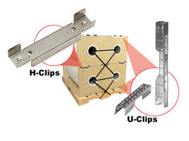 6-1/4-in. Long H-Clip is suitable for small roll packages.