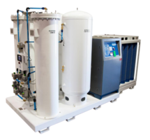 PSA Nitrogen Generator can store up to 13,500 cf of N2 gas.