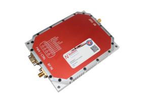 NuPower™ LS100A01 Power Amplifier Module offers 50 dB of RF gain.