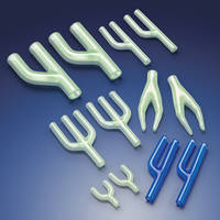 Dip-Molded Plastisol Y Connectors are produced by dip molding process.