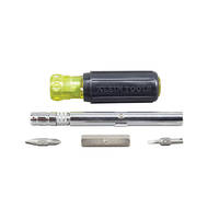 Screwdriver/Nut Driver features cushion-grip handle.