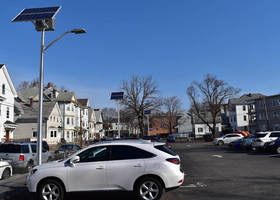 SolarViper Systems Illuminate Great Lawrence Family Health Center Parking