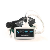 Accsense Temperature Monitoring Kit provides automatic data backup.