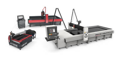 GlobalMAX® Abrasive Waterjet is embedded with Intelli-MAX software.